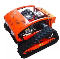 motor driven lawn mower home use mini robot remote control lawn mower