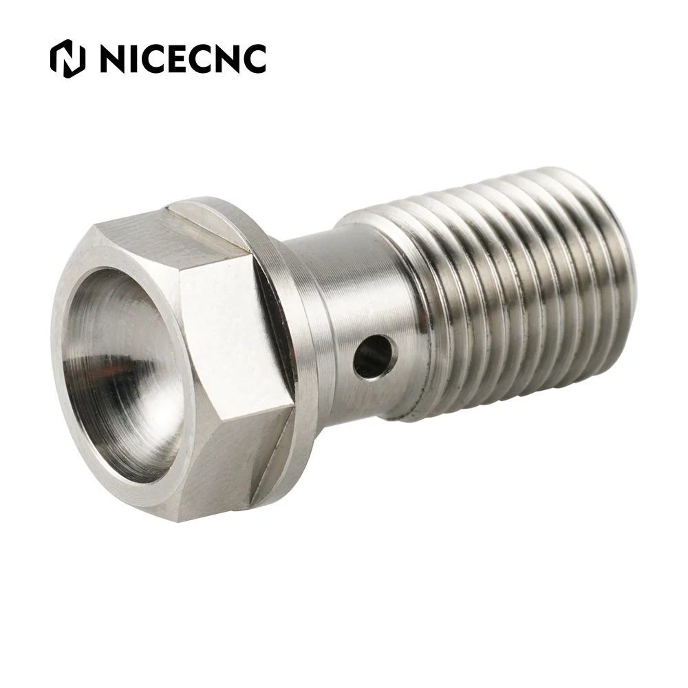 

Motorcycle M10*1.0 Single Hole Brake Line Banjo Bolt for Husqvarna KTM SX SXF XC XCF XCW MXC EXC for BMW Ducati Triumph Aprilia