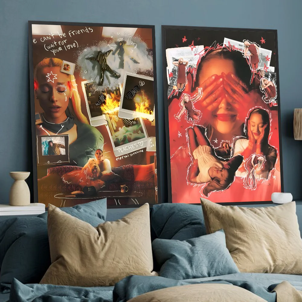 A-ArianaS G-Big Singers Ретро-принт Самоклеящийся Водонепроницаемый Художественный Постер