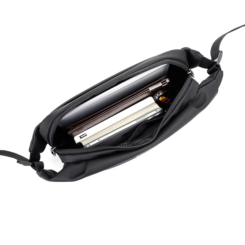 WEIXIER Fashion Multifunction Crossbody Bags for Men Bag Waterproof Shoulder Messenger Bags Short Trip Chest Bag Waist bag bolso