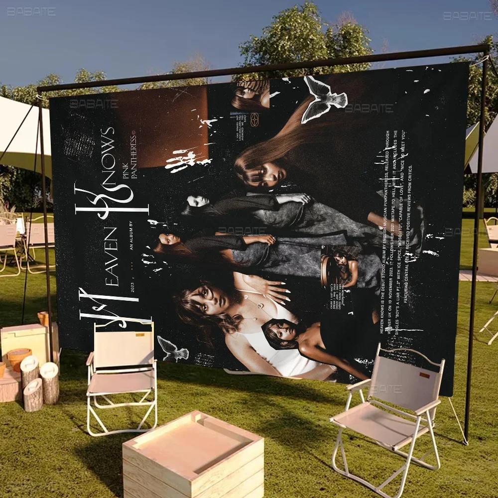 Рекламная рекламная стенда большого размера флаг певицы Висячие баннеры