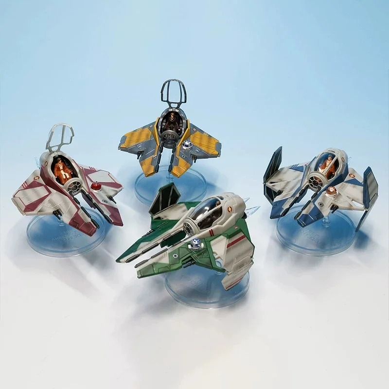 Фото Оригинальная миниатюрная модель Tomy Gashapon Complete Edition: истребитель Star Wars Komerc Interceptor, коллекционная игрушка, подарок №2