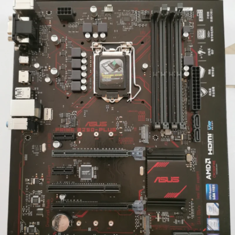 

Материнская плата для компьютера Prime B250-PLUS Desktop 1151 B250, Память DDR4
