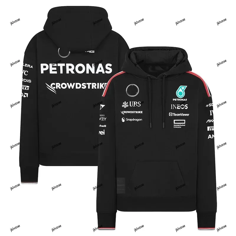 Толстовка Унисекс С Круглым Вырезом Racing Driver Коллекция 2024 Осенне-зимняя Из