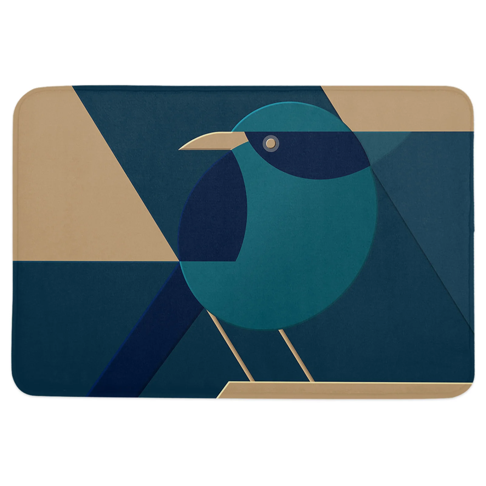 

Abstract Art Modern Geometric Bird Welcome Mat Grounding Mat Rug for Kitchen Floor Rug Bath Mat Bedroom Door Mat