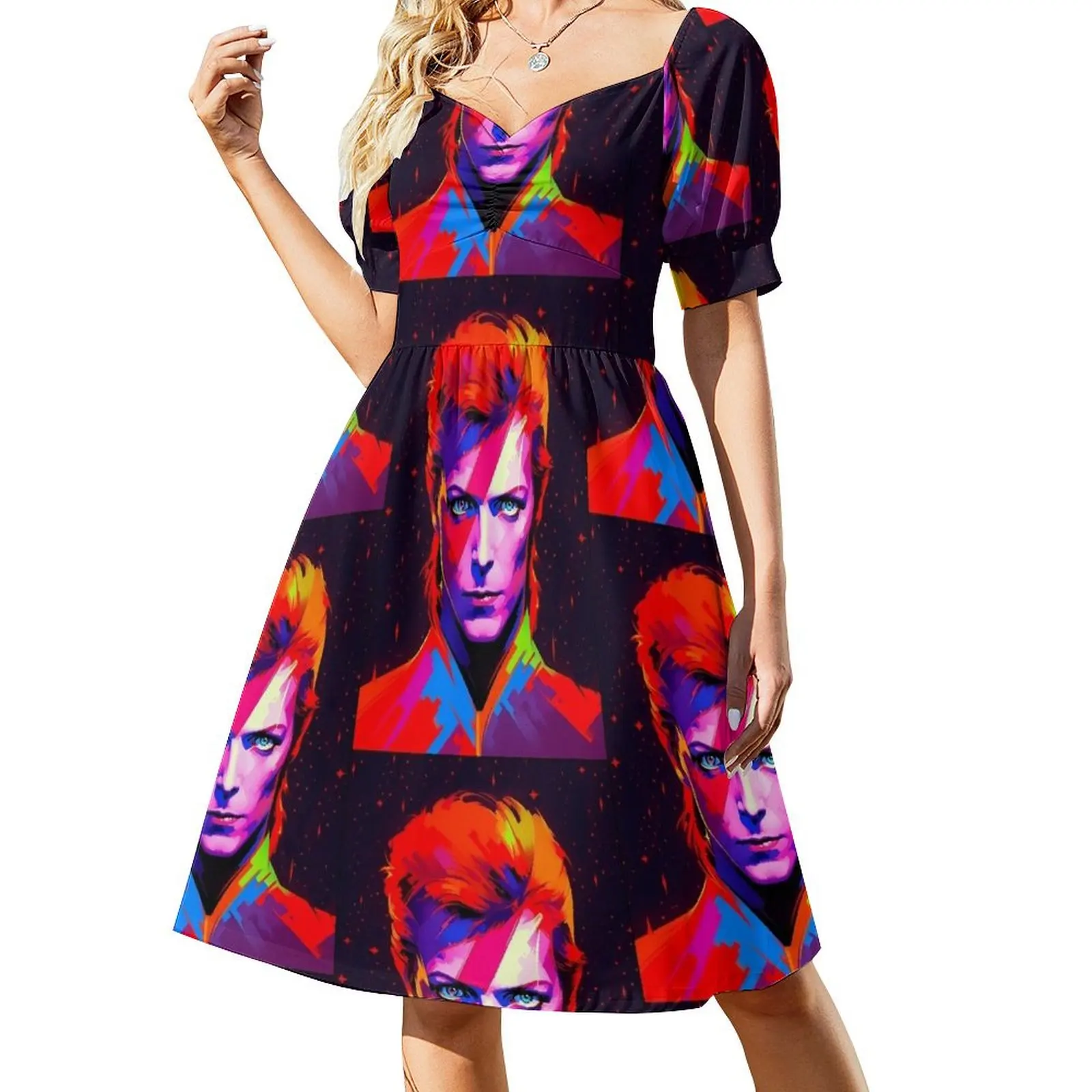 Neo Bowie Платье из полиэстера