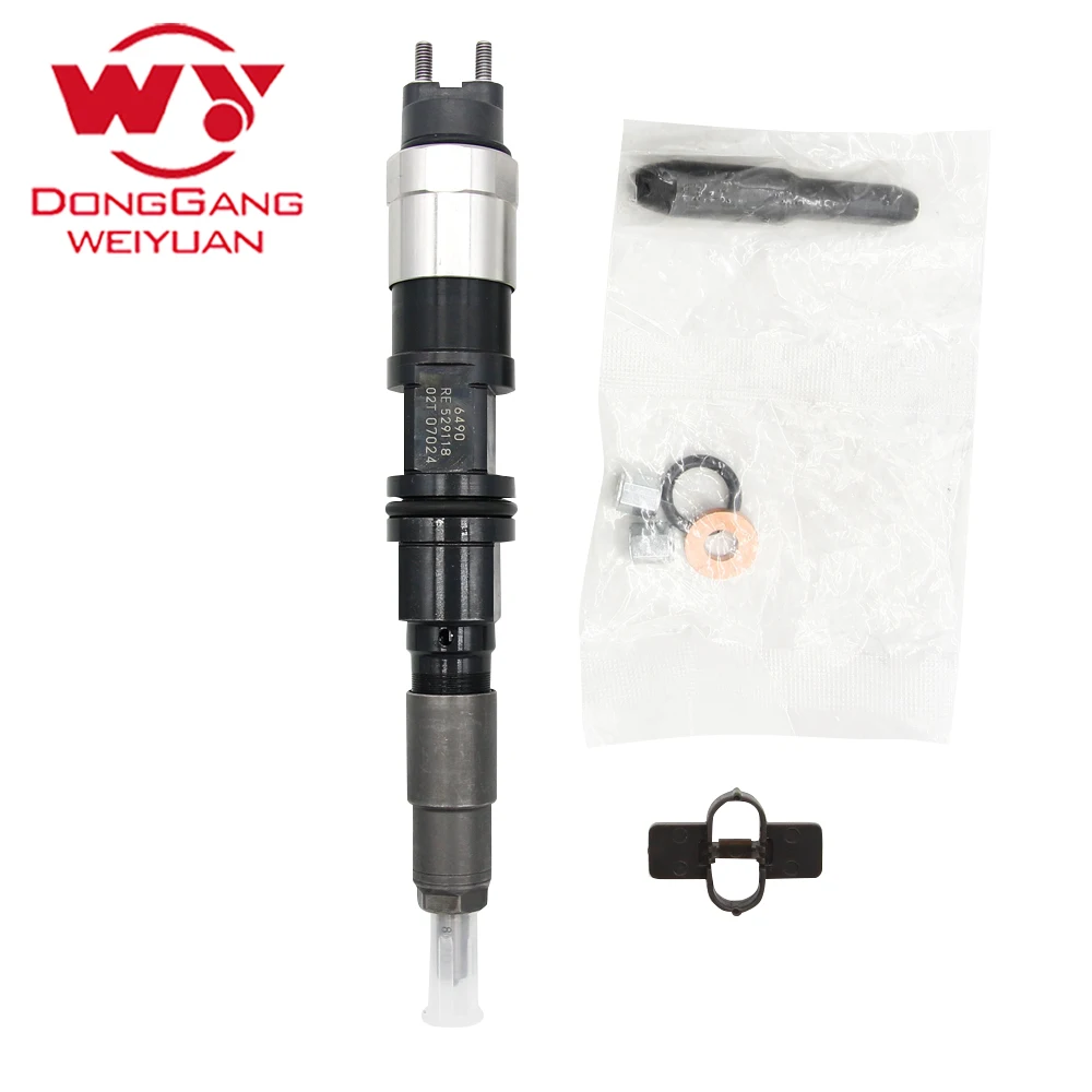 Форсунка системы питания с общей топливной магистралью DZ100217 RE524382 095000-6490 SE501926 для