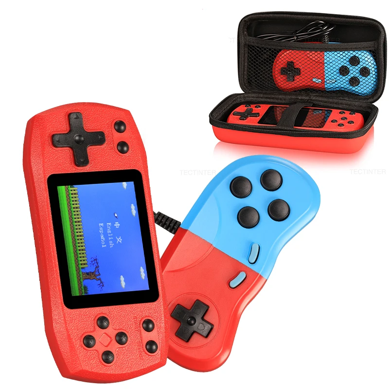 

Video Game Console Retro Built in 620 Classic Games 3.0 Inch Portable Handheld Game Player Rechargeable Console AV Ouput