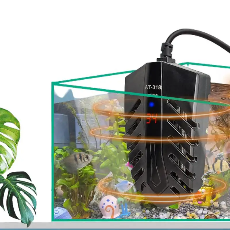 

Submersible Aquarium Heater Water Heater For Fish Tank Automatic Constant LED Display Heating Fish Tank Heater pet supplies
