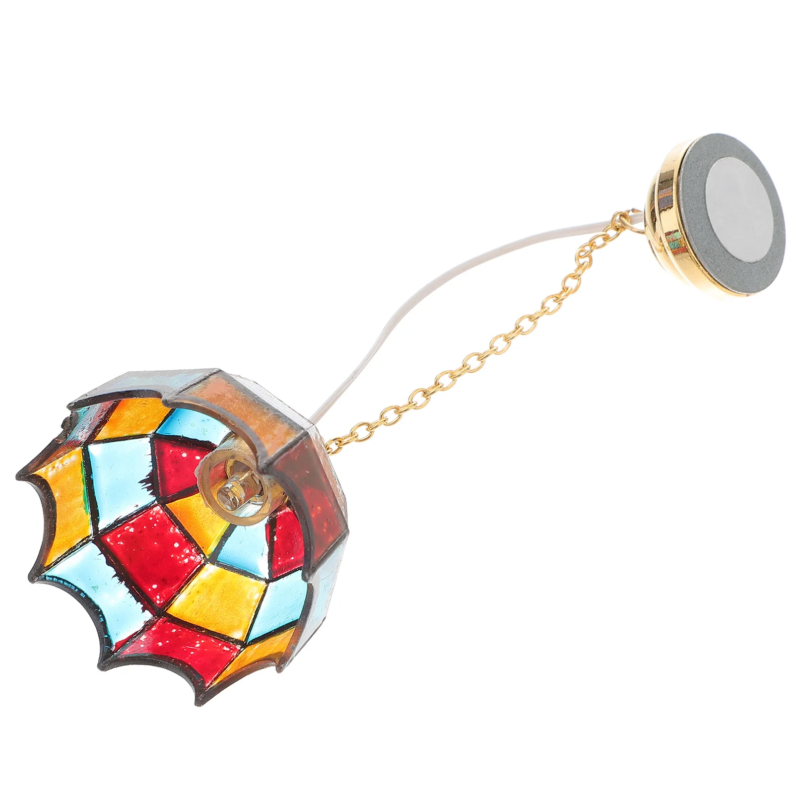 

Miniature Accessories Miniature Furniture Led Chandelier Decor Accessories Operated for Diy House Decoration