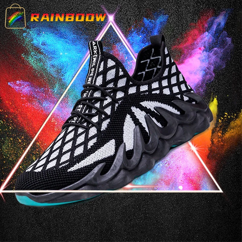 

Men Sport Shoes Comfortable Shock Absorbing Runing Shoes Soft Sole Casual Shoes Outdoor Wear-Resistant Sneaker Zapatillas Hombre