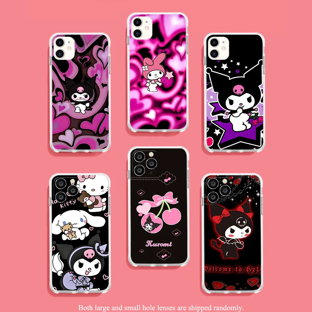 ID-11 Kuromi My Melody Soft чехол для Moto G9 G10 G30 Power G20 G50 G60 G40 G60S G200 Edge S30 30 Fusion Neo Ultra