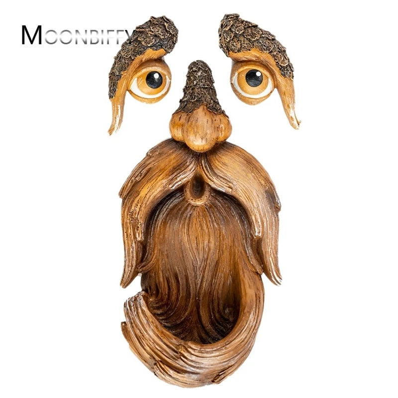 

Tree Monster Bird Feeder Outdoor Old Man Bird Feeder Garden Unique Decoration Outdoor And Indoor Resin Craft Decoration