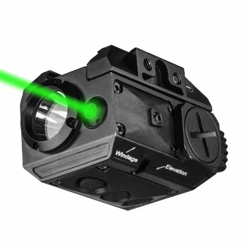 

Aluminum Tactical Green Laser Sight For 20mm Rail Glock Pistol Gun Light Lanterna Airsoft Weapon Light