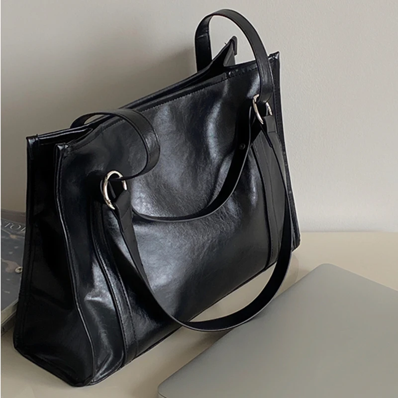 

Shopping Designer Tote Bag Ladies Crossbody Leather Satchels Large Tote Bag Aesthetic Shoulder Office Torebka Handbags For Women