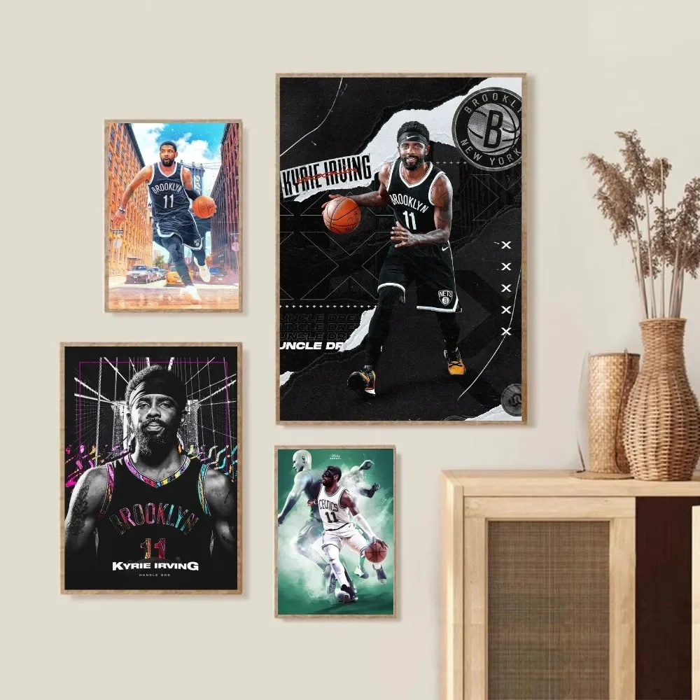 Современный стиль баскетболиста K-Kyrie-I-Irving плакат наклейка для дома гостиная