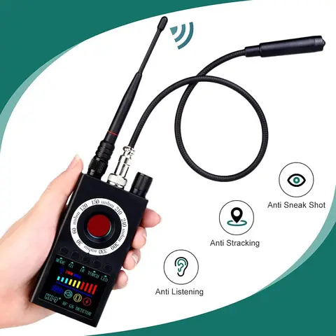 Скрытая шпионская камера K19, антирадар, радио-сканер, gps-трекер, gsm устройство прослушивания, звуковой сигнал, устройство для подслушивания