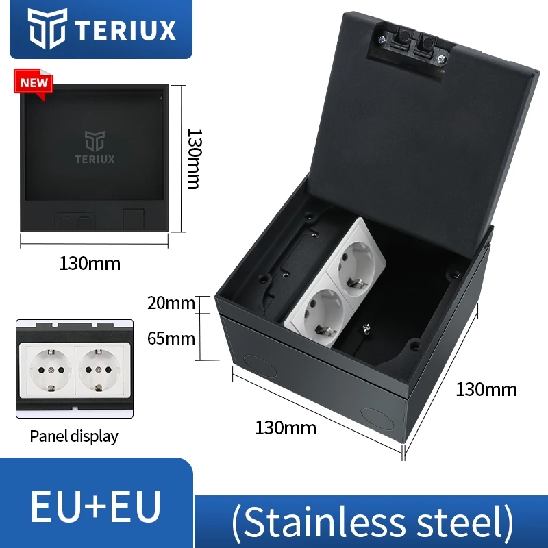 

Напольная розетка TERIUX 10A