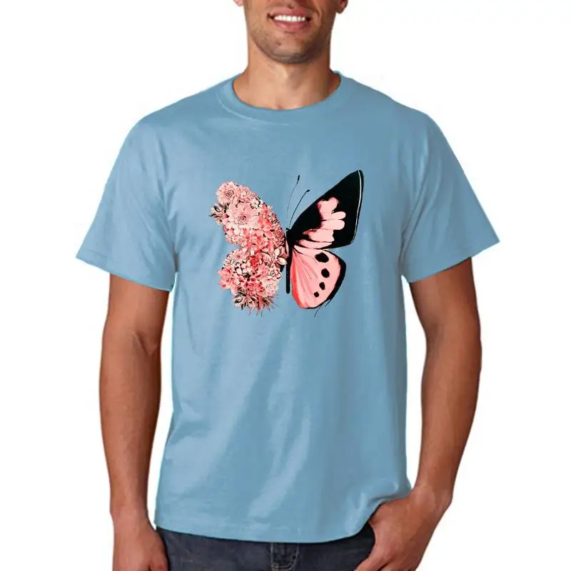 

Women Lady Cartoon Butterfly Floral Elegant 2022 Fall Autumn Shirt Clothes Tshirt Tee Womens Top Female Print T Graphic T-shirt