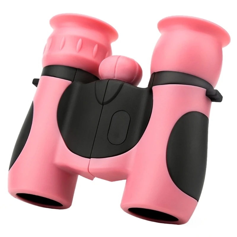 

Бинокль для детей с высоким разрешением 8x21, подарок для мальчиков и девочек, противоударный бинокль для наблюдения за птицами,