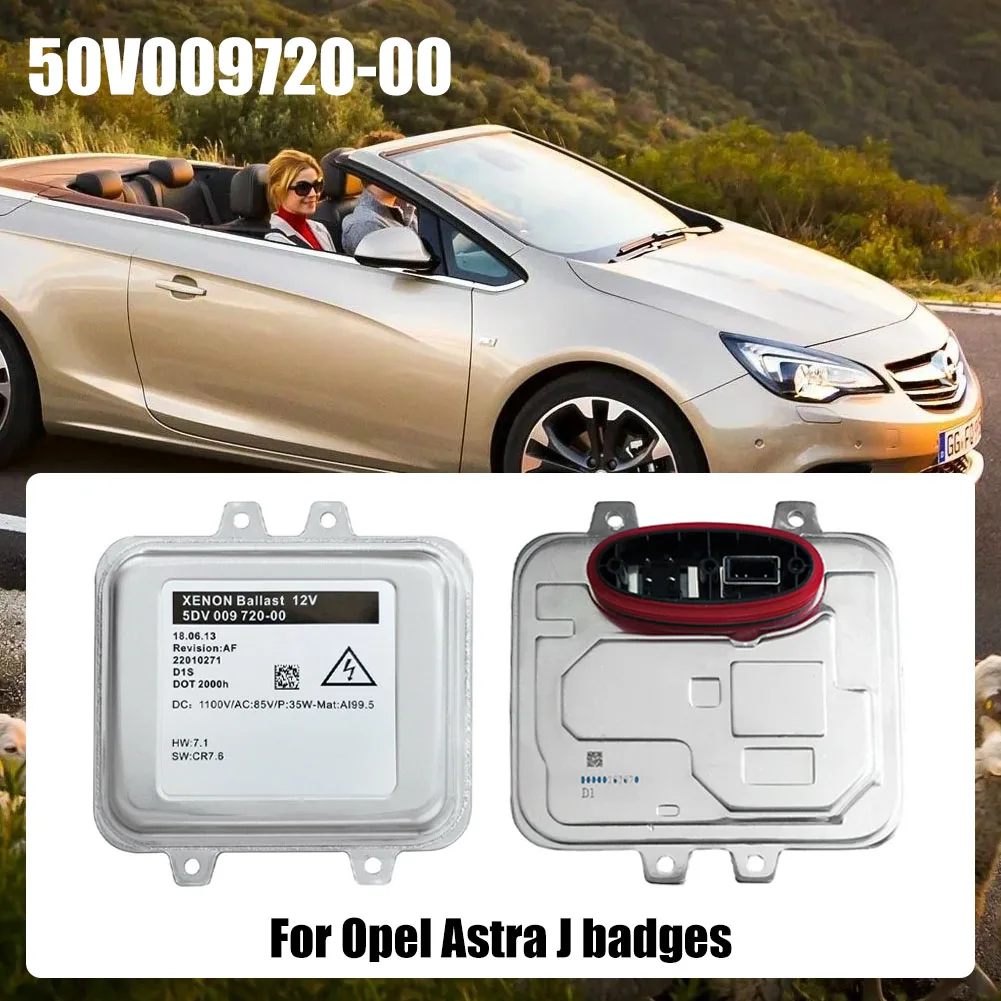 

Блок управления ксеноновым балластом для Opel Astra J Insignia BMW VAUXHALL VW Skoda 5DV009720-00 5DV 009 720 00 1232335 5DV00972000