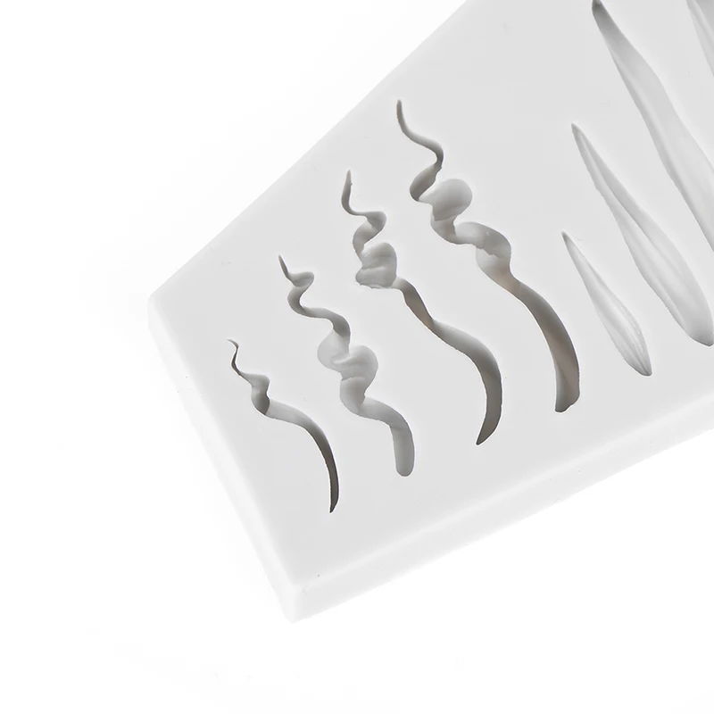 Силиконовая форма сделай сам для кукольных волос кексов топперов помадки