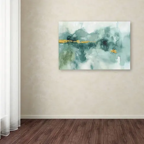 

Greenhouse Abstract, Crop Blue" Canvas Art By Lisa Audit