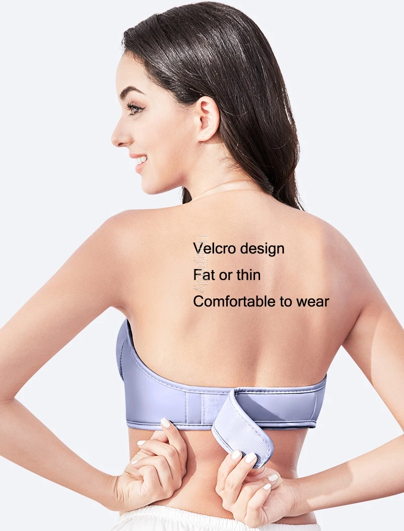 Электрический массажер для груди с зарядкой бюстгальтер вибрационный