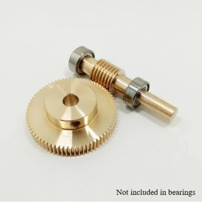 

Прецизионный червячный редуктор из сплава с высоким крутящим моментом 0,5, передаточное число 1:60, компактный малошумный червячный редуктор для систем панорамирования и наклона