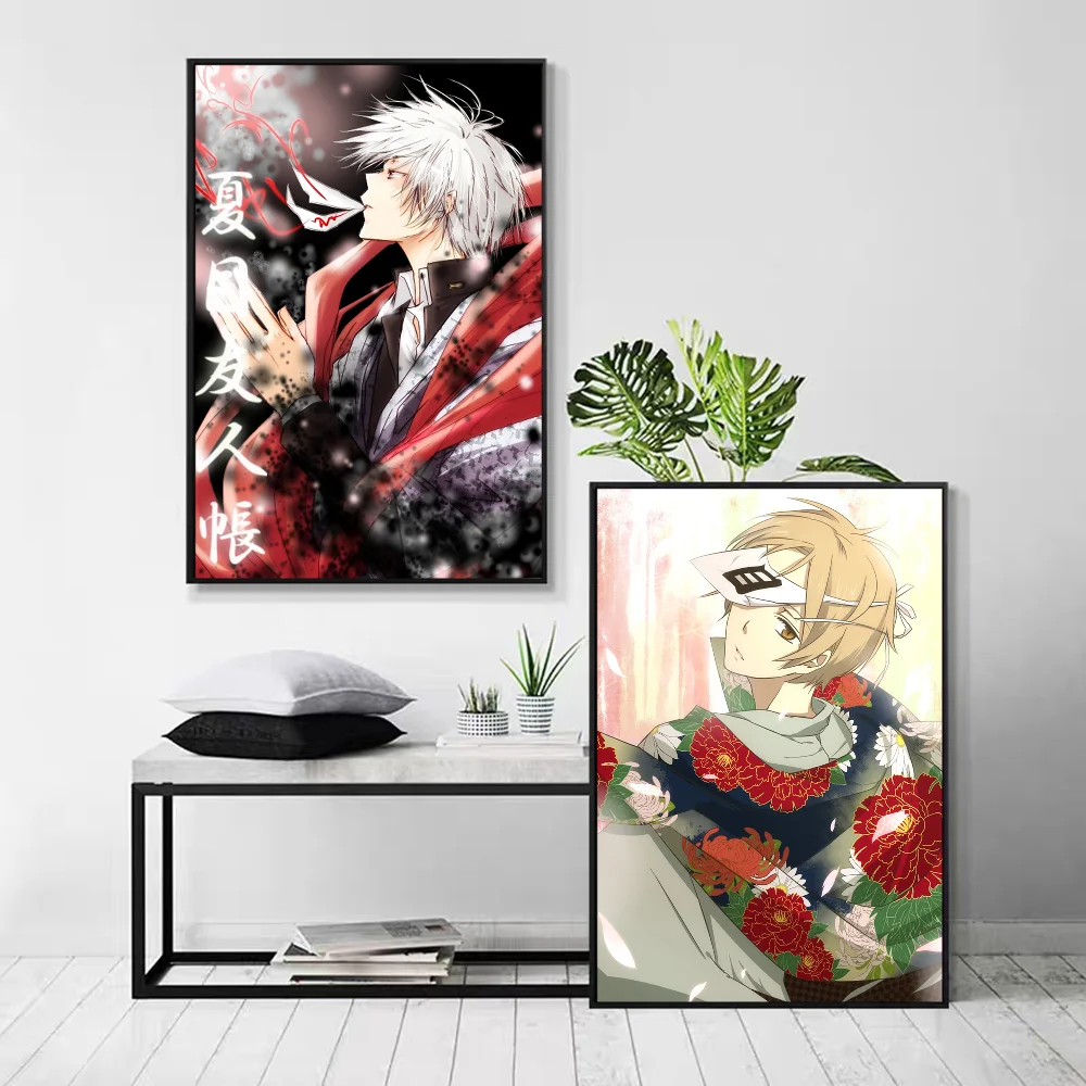 Natsume Yuujinchou Classic Vintage Posters Room Bar Cafe Decor Stickers Wall Painting