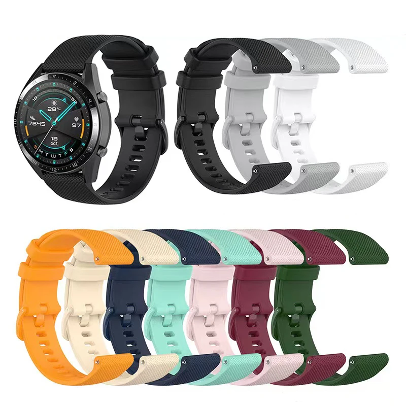 For Vivoactive 3S 4S Strap Garmin Venu 2S Vivomove 3S Forerunner 245 645 Wristband 18mm Silicone Smart Watch Band Bracelet