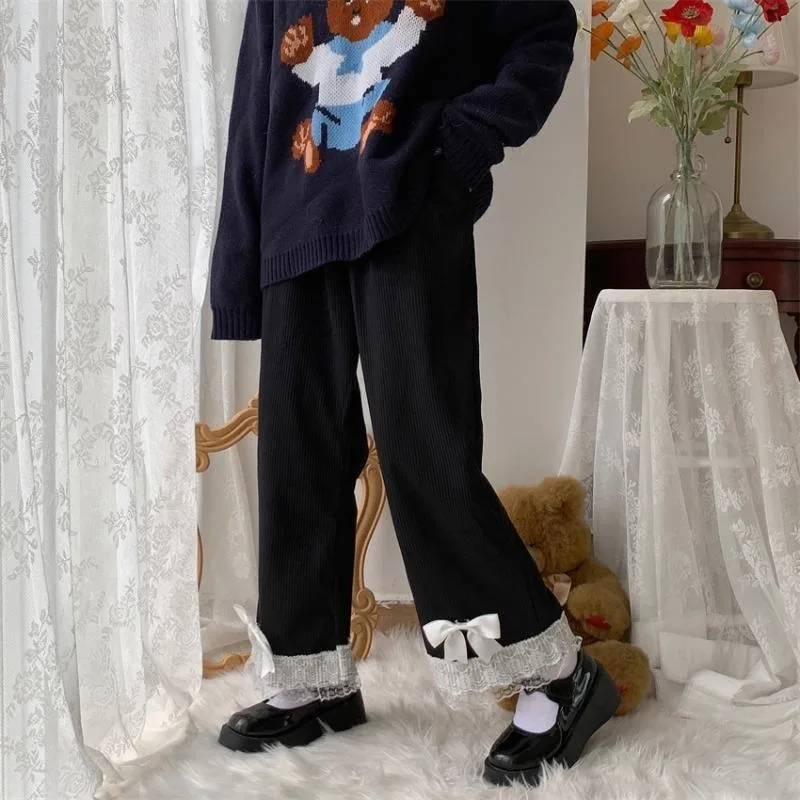 Рисунок 4 - Женские кавайные вельветовые брюки