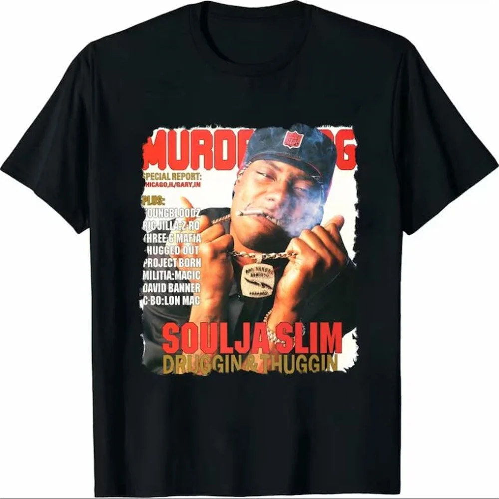 Рэпер Хип-Хоп Рэп Музыка Тиранн Матье Футболка из чистого хлопка