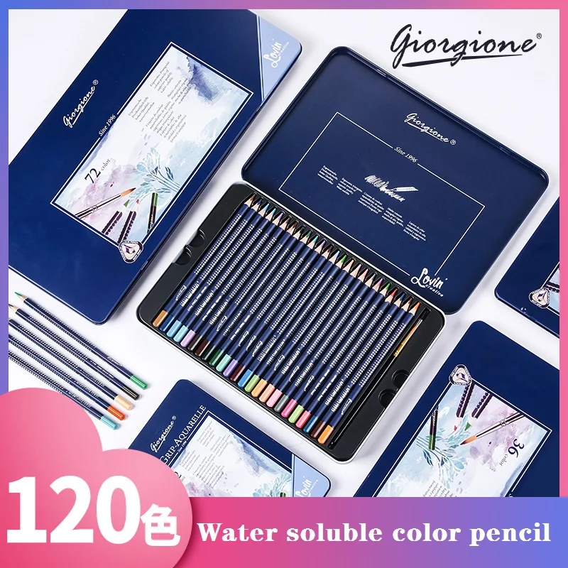 Set Lapices Art School Supplies Water-solubility Triangular Pen Holder Bold Refill