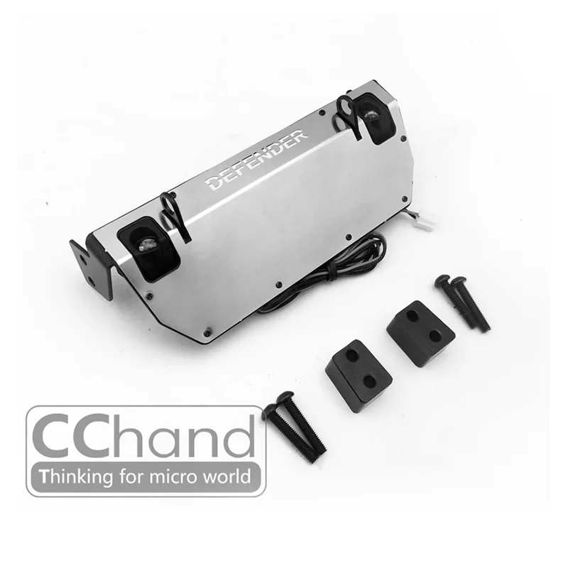 

CChand металлическая ограда на рулевое шасси для 1/10 RC4WD G2 D90 D110 гусеничный автомобиль Land Rover радиоуправляемые автомобили запчасти модель игрушк...