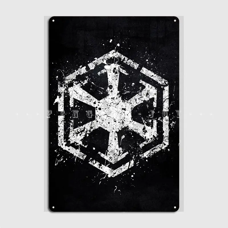 Металлический знак Sith клубный домашний Настенный дизайн живопись Декор жестяной