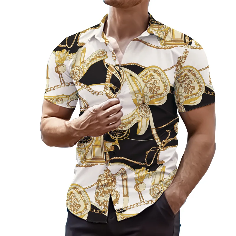 

Men Polo Shirt Car Racing Fashion Brand Short Sleeve Casual Printing Design Top Quality Mens Summer Polos Tees