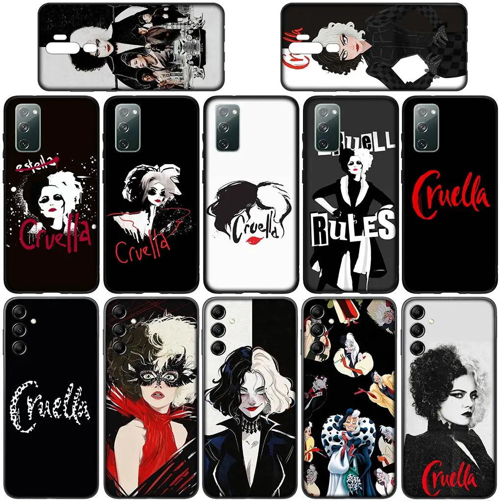 Чехол для телефона Cruella De Vil Devil гибкий чехол Xiaomi Redmi Note 10 12 Pro 10A 10C 12C 12s 10S 8T C мягкий
