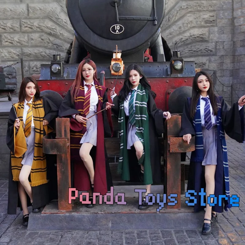 

Косплей прибытие Гаррин поттерс Хогвартс шарф школа ведра и волшебный шарф шарфы сохраняют тепло зимой личность