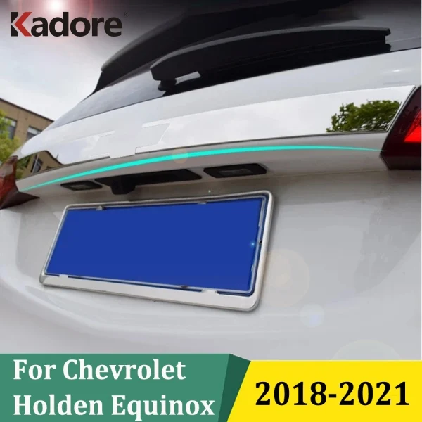 

Для Chevrolet Holden Equinox 2018 2019 2020 2021, автомобильные аксессуары, задняя крышка багажника, спойлер, накладка на заднюю дверь, накладка