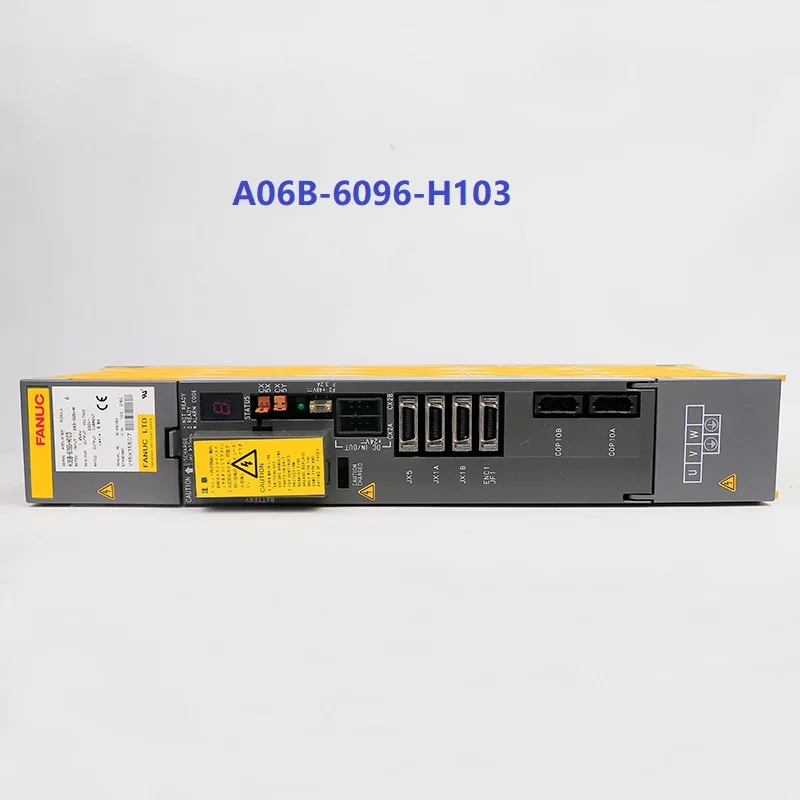 

Second-Hand Fanuc Servo Amplifier A06B-6096-H103 Tested OK for CNC Machine