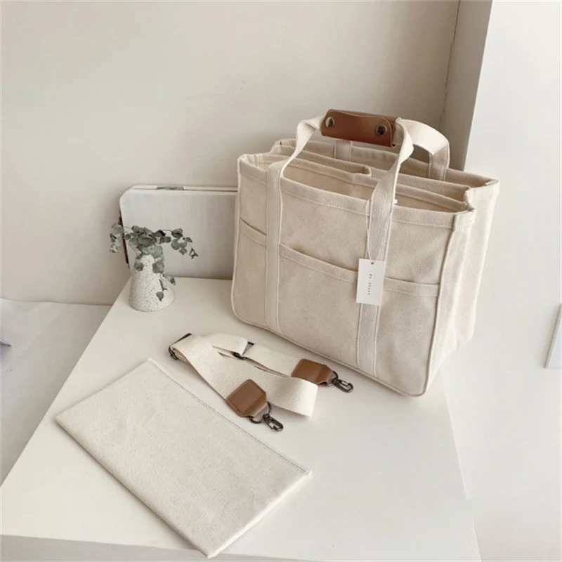 Korea INS Style Mother Bag Baby Diaper Bags Waterproof Beige Thermal Insulation Nappy Packs Mommy Bag Fashion Maternity Bag