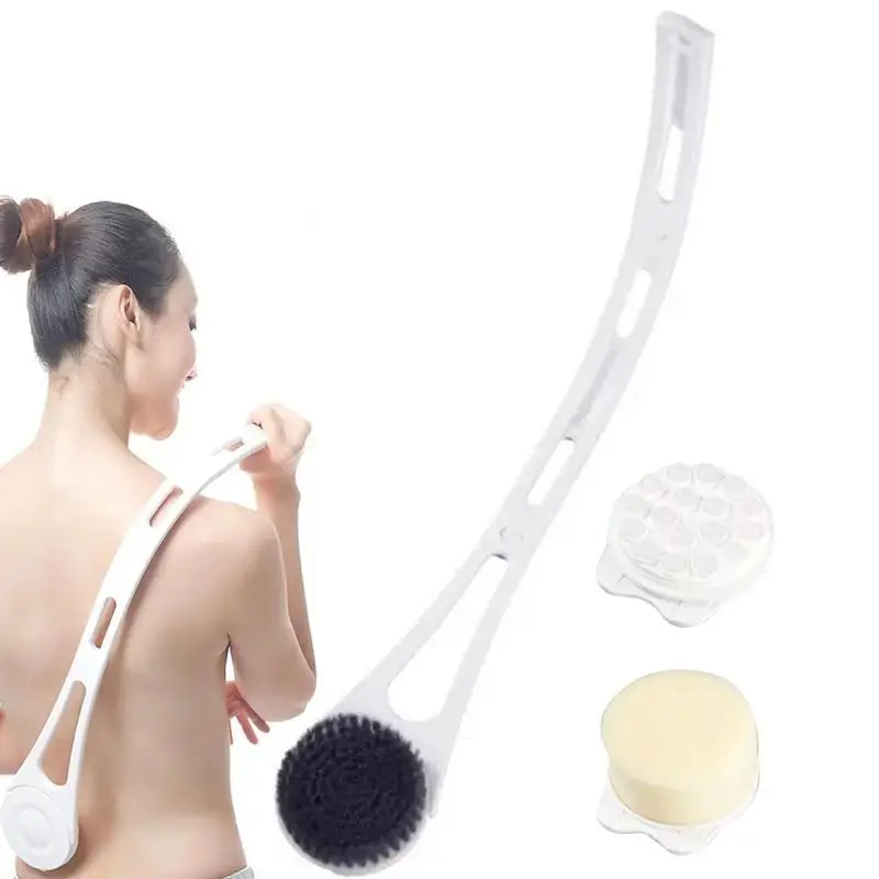 

Bath Brush Long Handle Soft Hair Bath Brush Back Ball Brush Bathroom Body Brushes Scrub Bath Brush Long Handle Rub Bath Brush