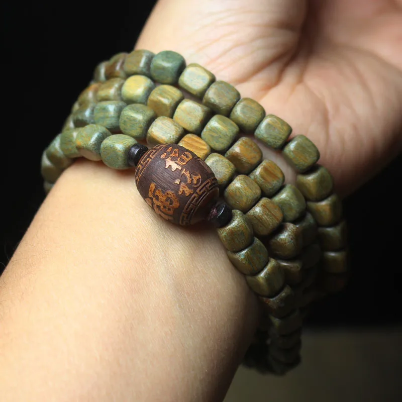 Оптовая продажа натуральный американский браслет из гуажаевого дерева с