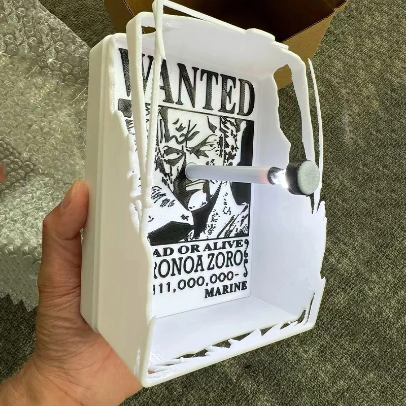 Фото Новый настенный светильник-проектор «Аниме One Piece: Зоро», креативный мультяшный аниме-аксессуар, коллекционный подарок на день рождения №5