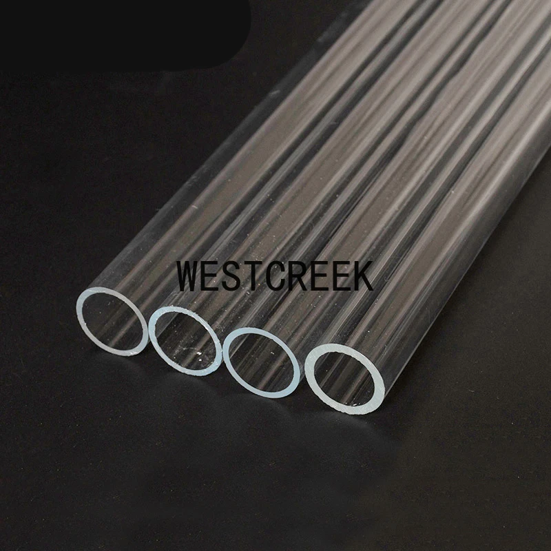Длинная акриловая трубка WESTCREEK 2 шт. 300 мм прозрачная из плексигласа ПММА 10-21 ID