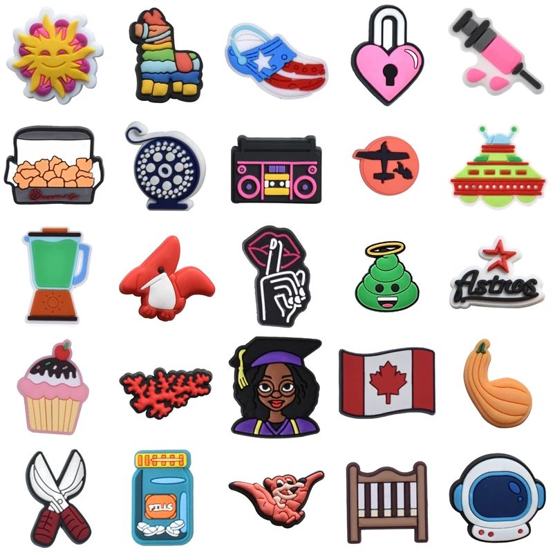 

Decorations for Crocs Packs Boy Gifts Wholesale Bulk Para Pins Girl Set Jeans Men Women Charm Kids Shoe Charms Shoes Accessories