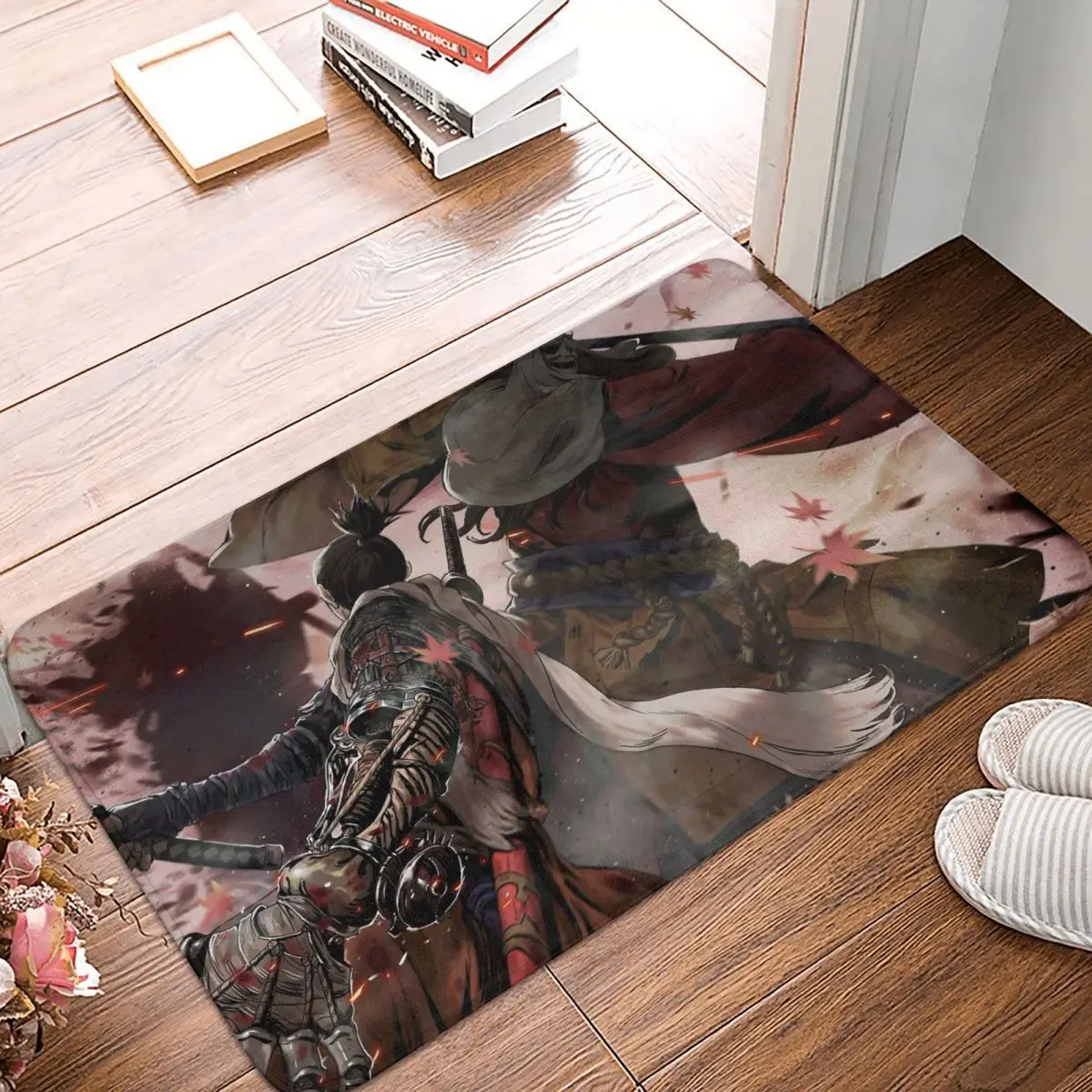 

Коврик Sekiro «Тени умирают дважды», игровой налог Бога, противоскользящий, для гостиной, коврик, поврежденный, борьба с монахом, боссом, наполь...