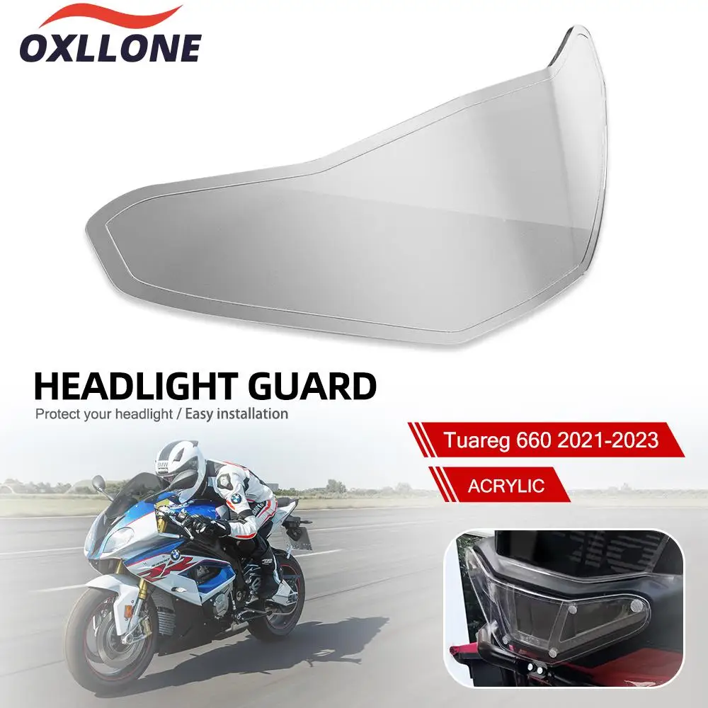 

Tuareg660 accessories Motorcycle Acrylic Headlight Protector Light Cover Protective Guard For Aprilia Tuareg 660 2021 2022 2023