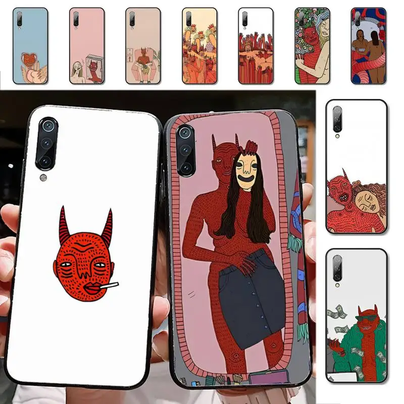 

Polly Nor Women Art Phone Case for Xiaomi mi 8 9 10 lite pro 9SE 5 6 X max 2 3 mix2s F1